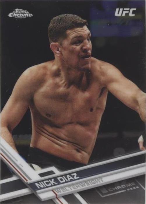 2017 Topps Chrome UFC - Nick Diaz #22