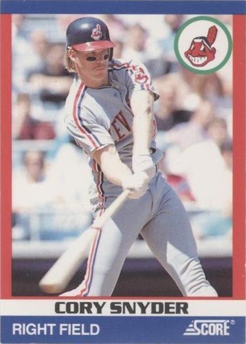 1991 Score 100 Hottest Players - Cory Snyder #74