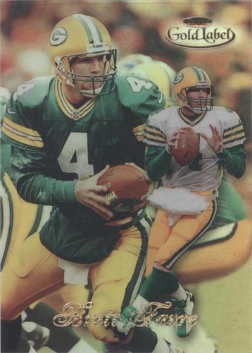 1998 Topps Gold Label Brett Favre #25