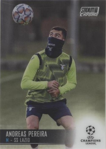 2020-21 Topps Stadium Club Chrome UCL Andreas Pereira #84