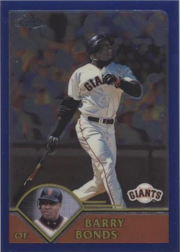 2003 Topps Chrome - Barry Bonds #245