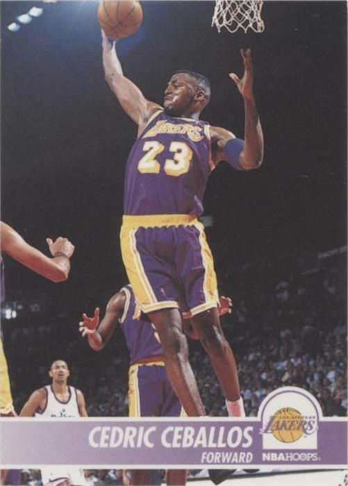 1994-95 NBA Hoops - Cedric Ceballos #338