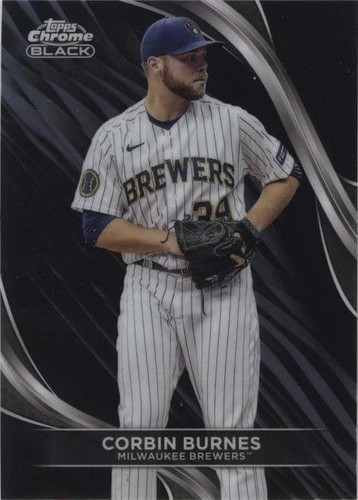 2024 Topps Chrome Black - Corbin Burnes #49