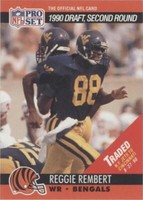 1990 Pro Set Reggie Rembert #697