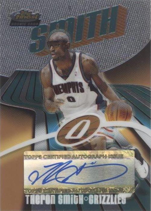 2003-04 Topps Finest - Theron Smith #172