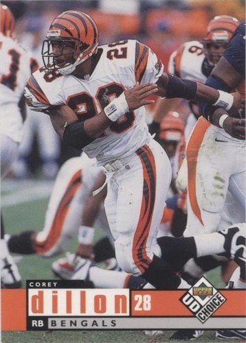 1998 Upper Deck UD Choice Corey Dillon #38