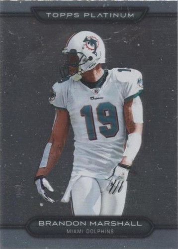 2010 Topps Platinum Brandon Marshall #50