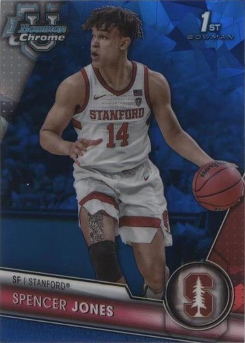 2023-24 Bowman University Chrome Sapphire Edition - Spencer Jones #74