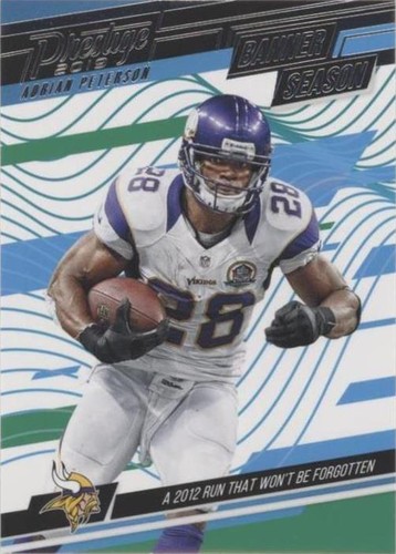 2019 Panini Prestige Adrian Peterson #BS-AP