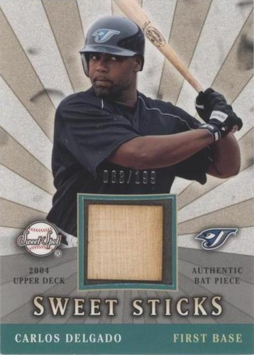 2004 Upper Deck Sweet Spot - Carlos Delgado #SSS-CD