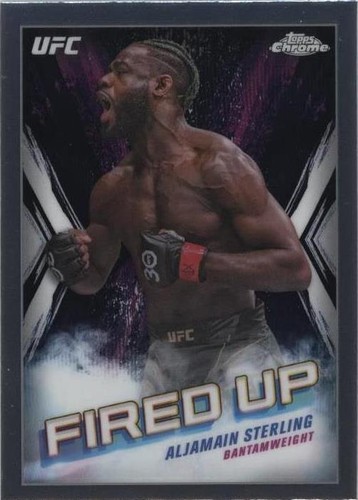 2024 Topps Chrome UFC - Aljamain Sterling #FDP-25
