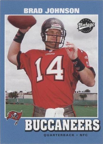 2001 Upper Deck Vintage Brad Johnson #167
