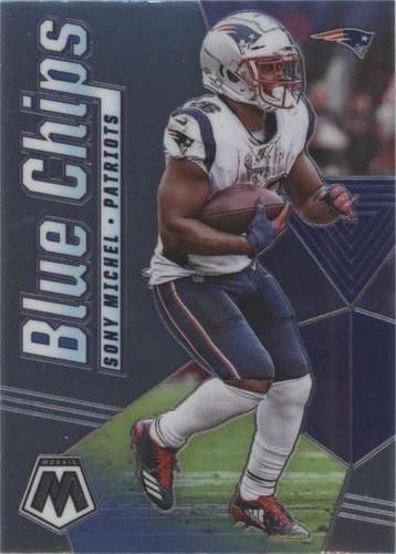 2020 NFL Mosaic Sony Michel Red And Purple #137 PSA10 | eBay