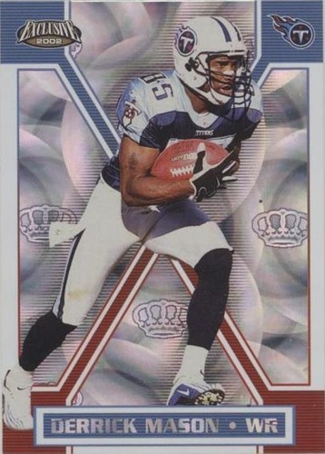 2002 Pacific Exclusive Derrick Mason #172