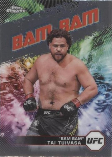2024 Topps Chrome UFC - Tai Tuivasa #AKA-18