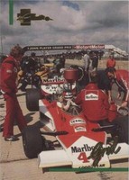 1992 Grid Motorcard Formula 1 - Gilles Villeneuve #152