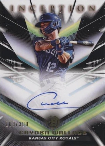 2023 Bowman Inception - Cayden Wallace #BPA-CW