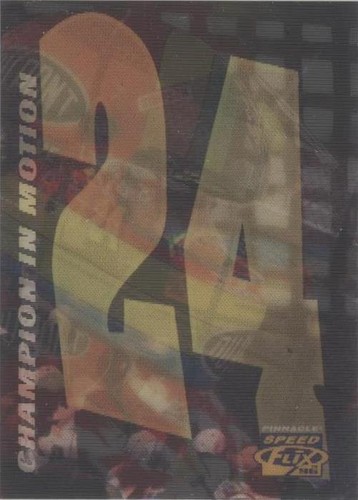 1996 Pinnacle Speed Flix - Jeff Gordon #62