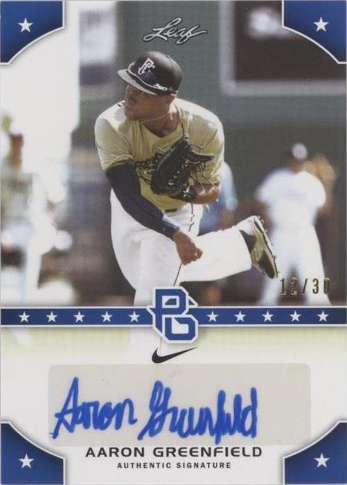 2015 Leaf Perfect Game National Showcase - Aaron Greenfield #PG-AG1