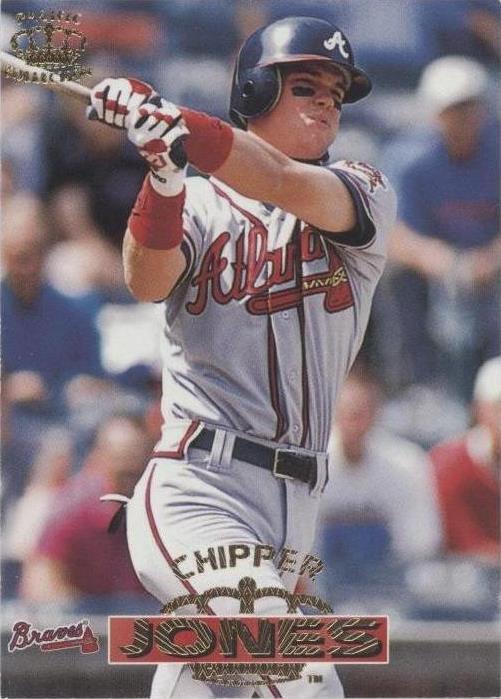 Colección Pacific Crown 1996 - Chipper Jones #4