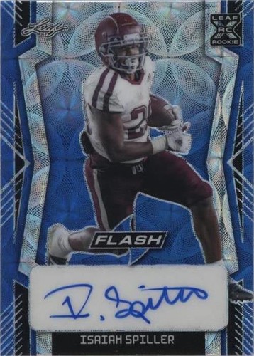 2022 Leaf Flash Isaiah Spiller #BA-IS1