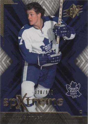 2007-08 SPx - Darryl Sittler #X17