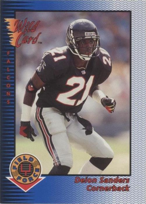 Wild Card Deion Sanders 1993 #WFF-46
