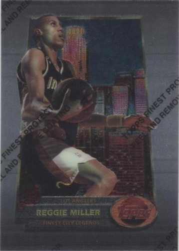 1994-95 Topps Finest - Reggie Miller #155