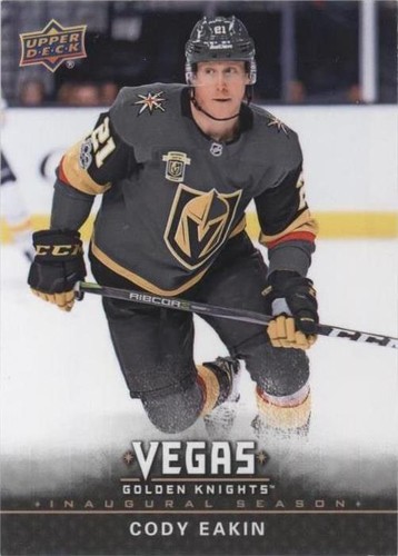 2017-18 Upper Deck Vegas Golden Knights - Cody Eakin #21