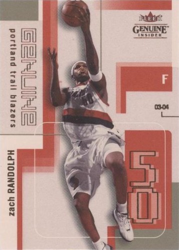 2003-04 Fleer Genuine Insider - Zach Randolph #11