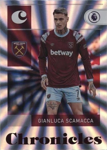 2022-23 Panini Chronicles Gianluca Scamacca #25