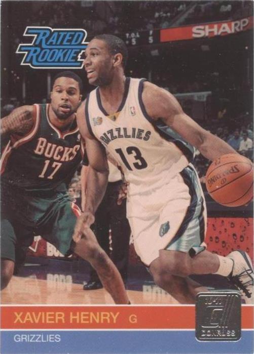 2010-11 Donruss - Xavier Henry #239