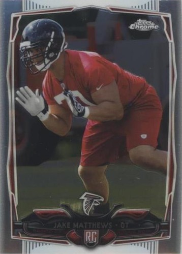 2014 Topps Chrome Jake Matthews #199