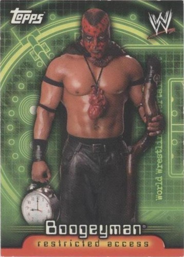 2006 Topps WWE Insider Restricted Access - The Boogeyman #41