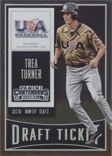 2015 Panini Contenders - Trea Turner #7