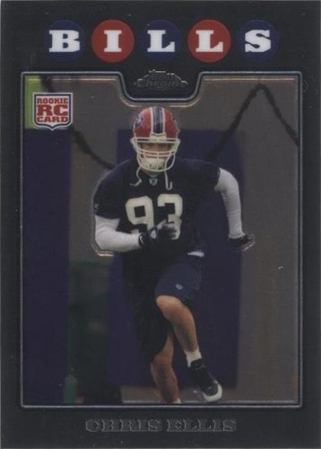 2008 Topps Chrome Chris Ellis #TC242