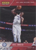 2017-18 Panini Instant - Joel Embiid #186