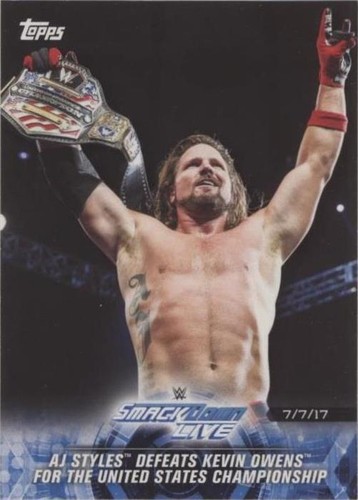 2018 Topps WWE Road to Wrestlemania - AJ Styles #93