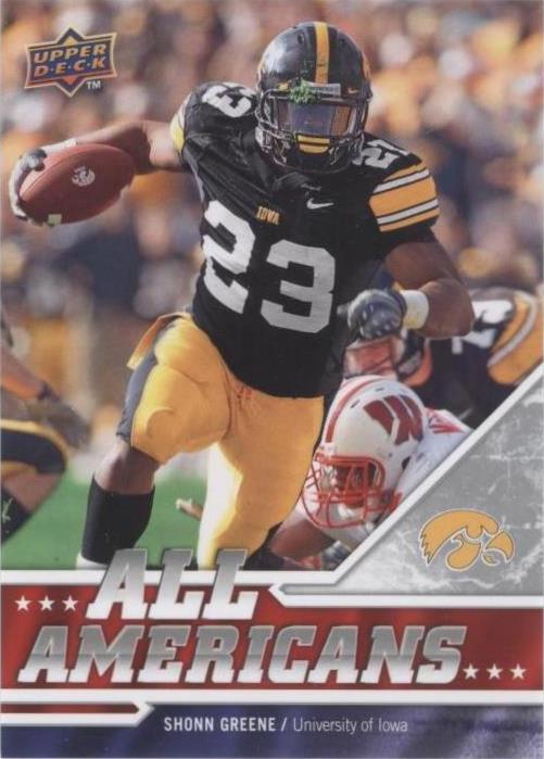 2009 Upper Deck Draft Edition Shonn Greene #285