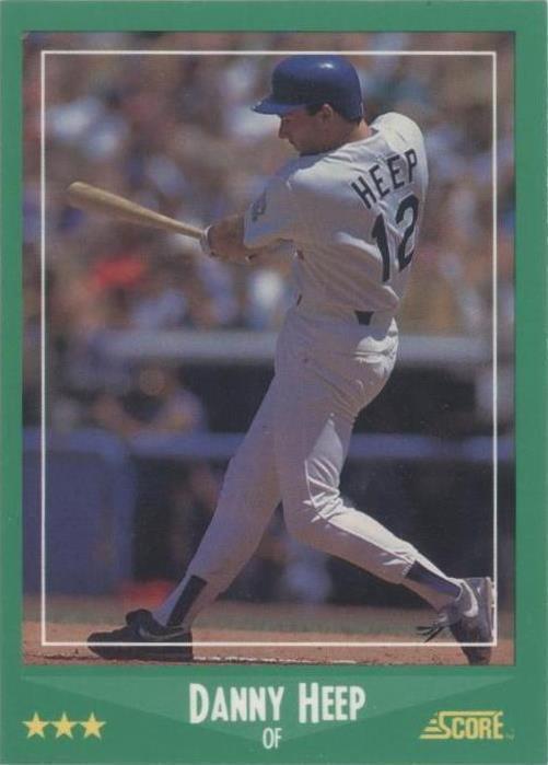 1988 Score - Danny Heep #417