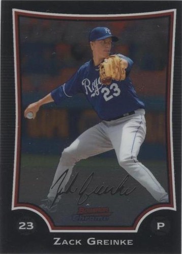 2009 Bowman Chrome - Zack Greinke #88