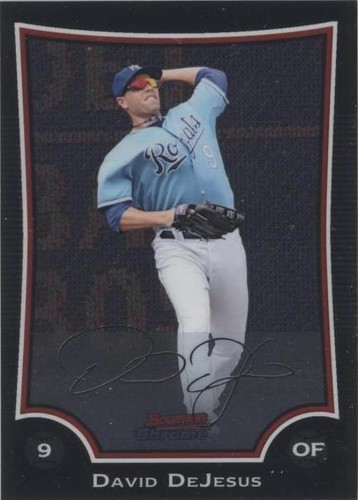 2009 Bowman Chrome - David DeJesus #27