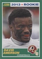 2013 Score David Amerson #348