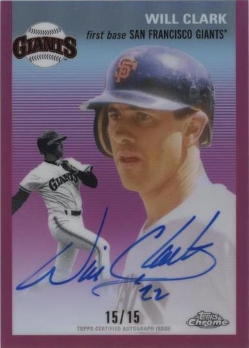 2023 Topps Chrome Platinum Anniversary - Will Clark #CPA-WC