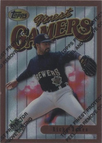 1996 Topps Finest - Ricky Bones #55