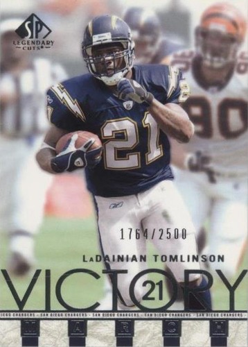 2002 SP Legendary Cuts LaDainian Tomlinson #93