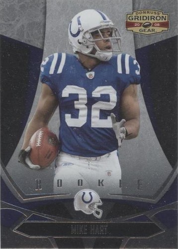 2008 Donruss Gridiron Gear Mike Hart #172