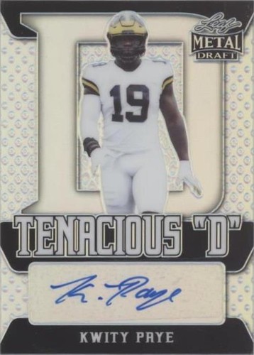 2021 Leaf Metal Draft Kwity Paye #TD-KP2