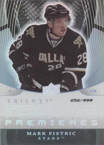 2008-09 Upper Deck Trilogy - Mark Fistric #143