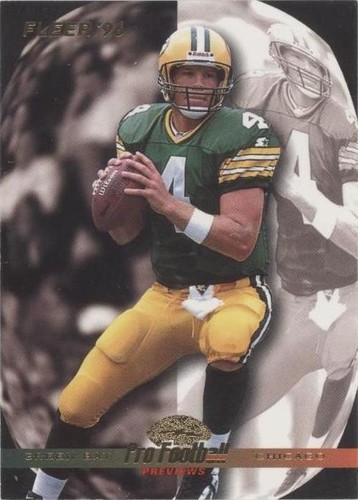 1996 Fleer Brett Favre #187